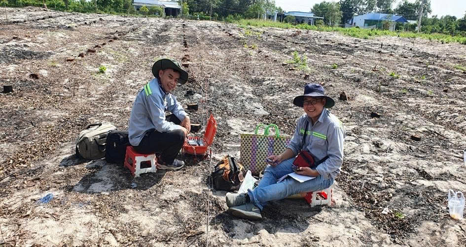  Đo địa vật lý tìm mạch nước ngầm phục vụ công  tác khoan giếng xin cấp phép khai thác nước dưới  đất tại xã Hồng Sơn, tỉnh Lâm Đồng